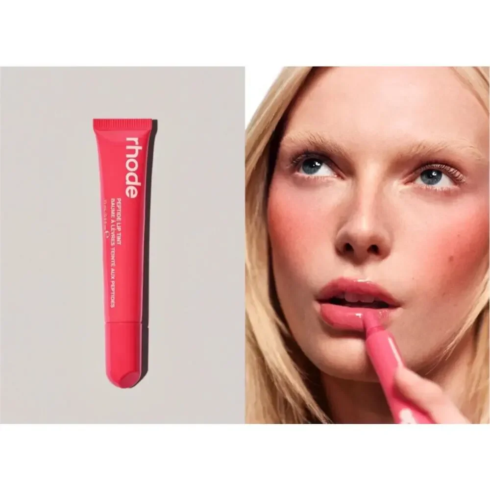 NEW Rhode Peptide Lip Tint‎ Guava Spritz Sheer Coral Hydrating Glossy Lip Balm